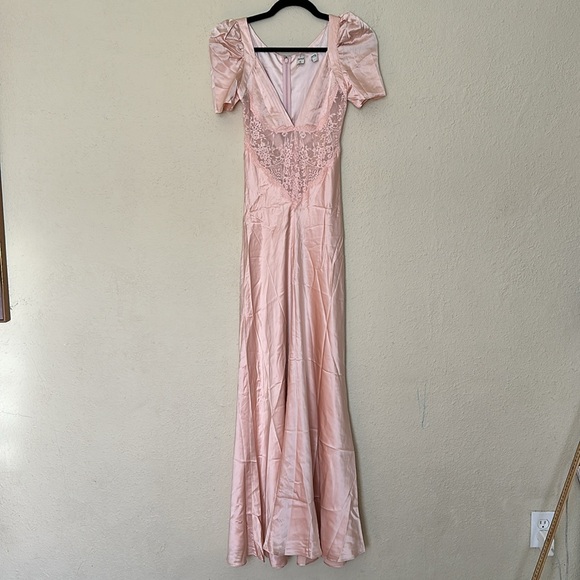 House of CB Pink Lace Maxi Dress - Picture 9 of 9